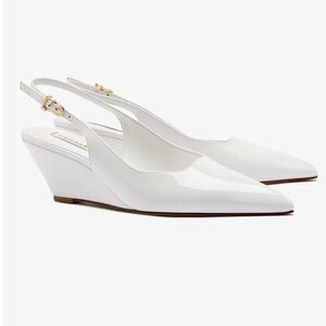 Larroude White Women's Shoes